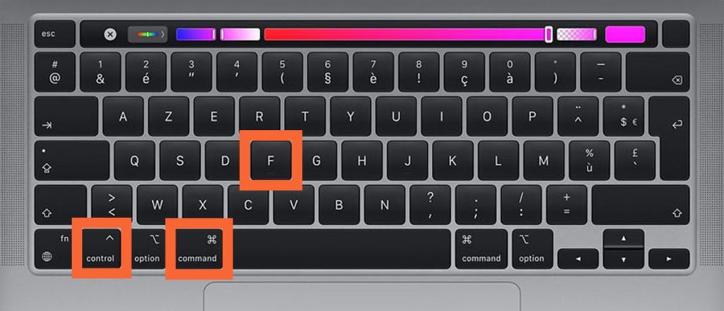 Le raccourci pour mettre une page en plein écran sur Mac - AnalogicTech