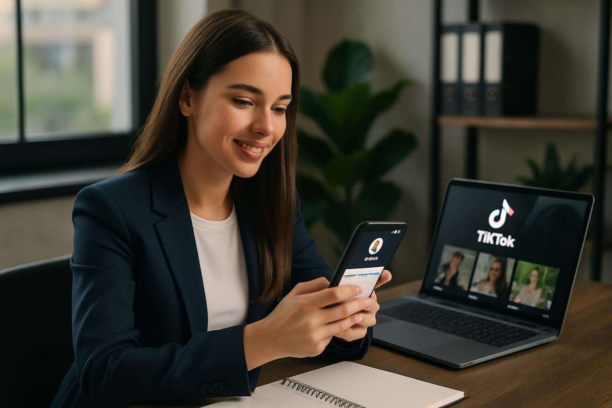 optimisation de profil TikTok
