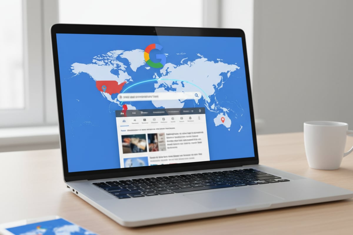 Image de couverture – Tutoriel : comment sur rendre sur le Google US ? accès à Google USA