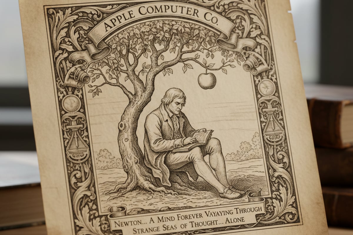 logo Newton d'Apple