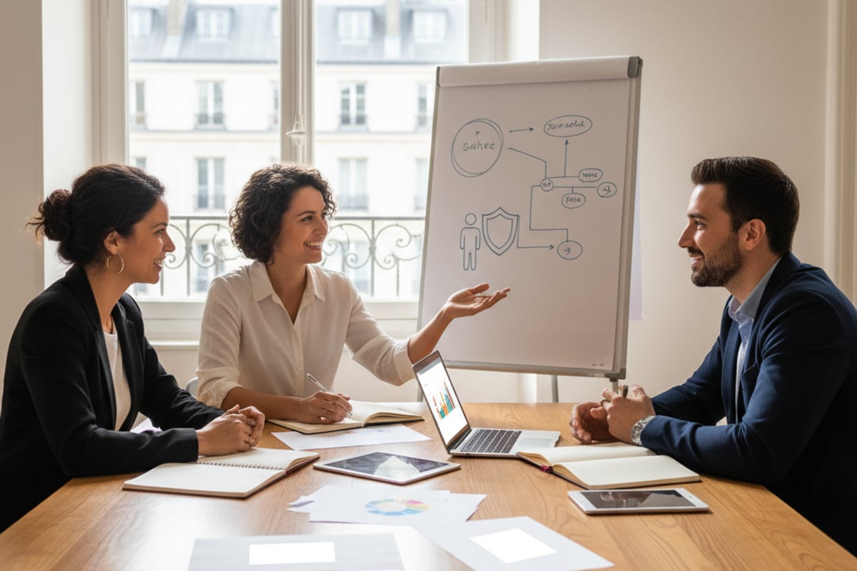 réunion d'entrepreneurs