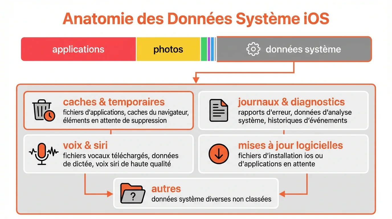 Anatomie des Données Système iOS