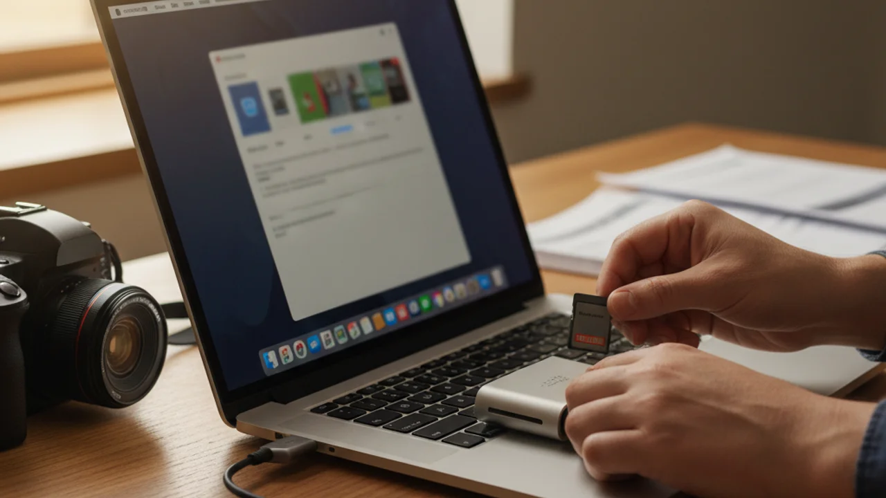formatage carte SD Mac