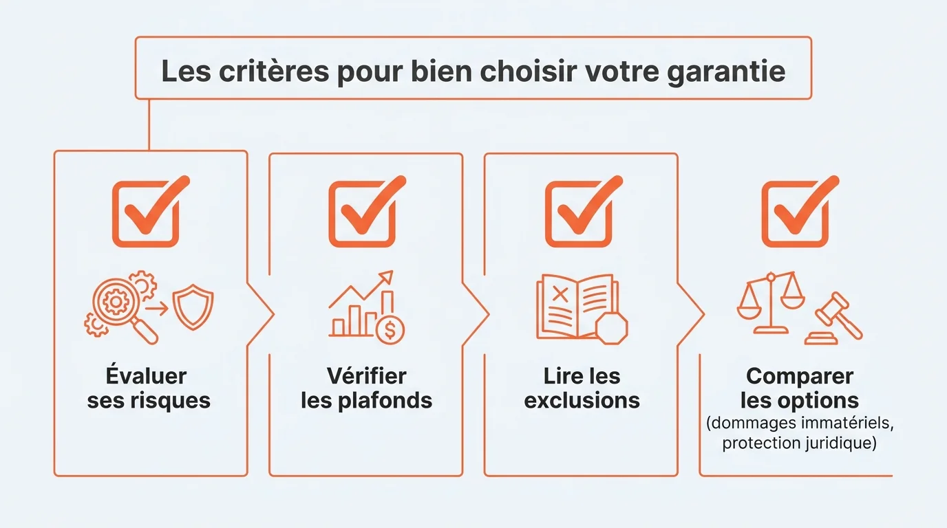 Les critères pour bien choisir votre garantie