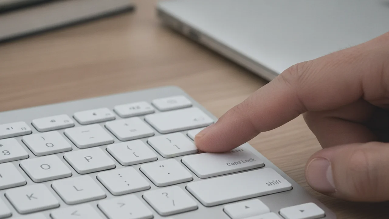 Image de couverture - Où se trouve la touche Verr Maj (Caps Lock) sur Mac et comment l'utiliser