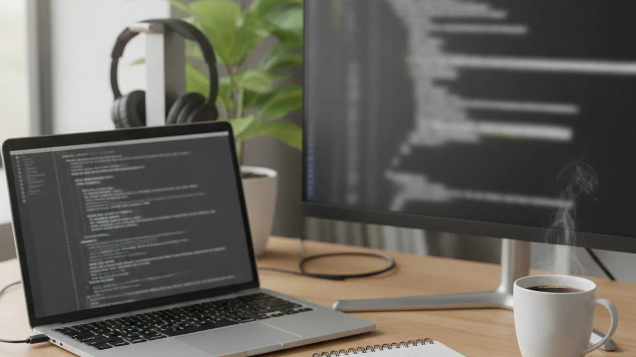 Poste de travail d'un développeur sur Mac